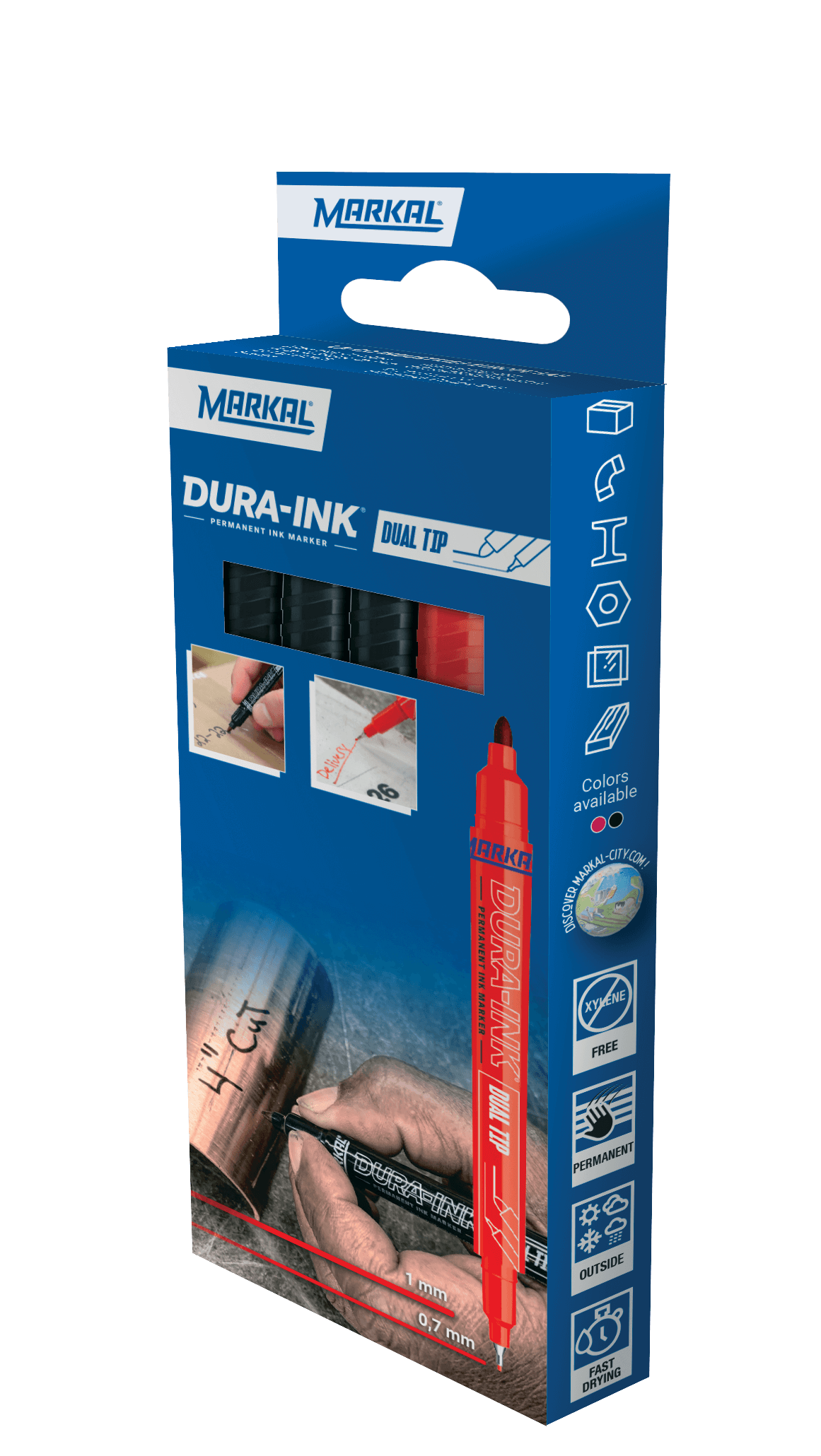 Markal Dura-Ink Dual Tip