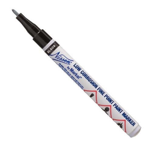 Markal Low Corrosion Fine Marker Black