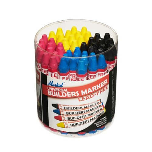 Markal Builders Marker - Box of 12