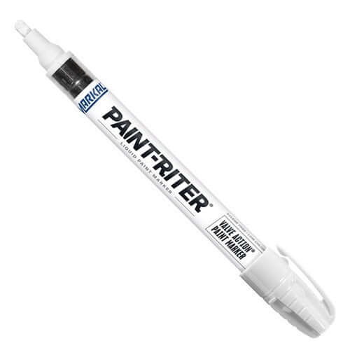 Markal UK Paint-Riter - Valve Action Paint Marker  - White