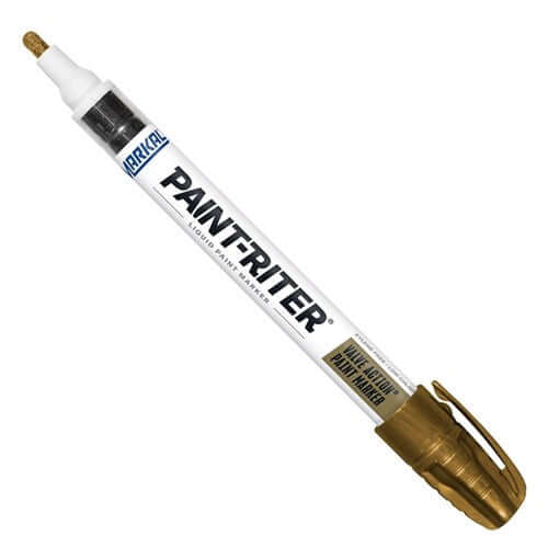 Markal UK Paint-Riter - Valve Action Paint Marker  - Gold